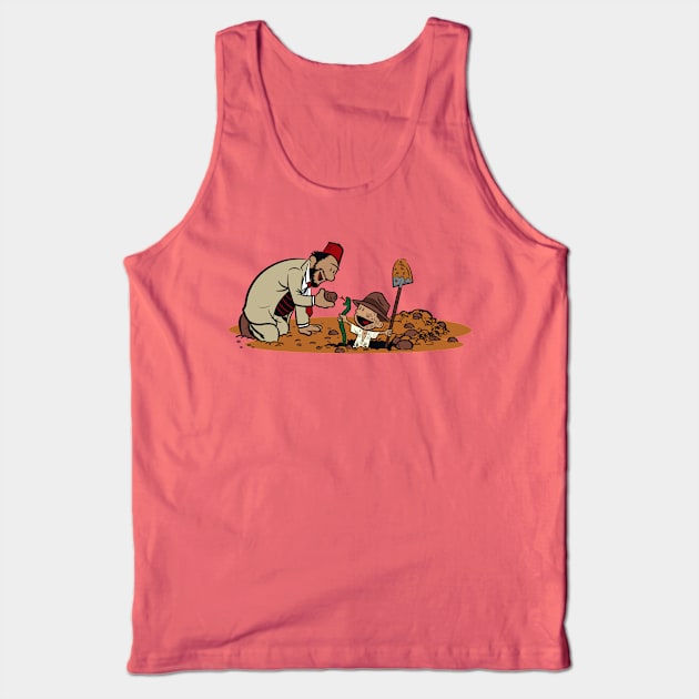 There's Treasure Everywhere Tank Top by devilchimp